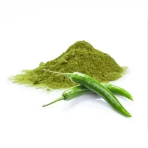 Green chili powder