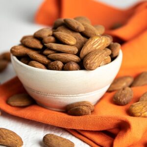 dry-roasted almonds