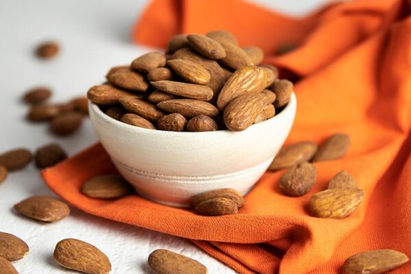 dry-roasted almonds