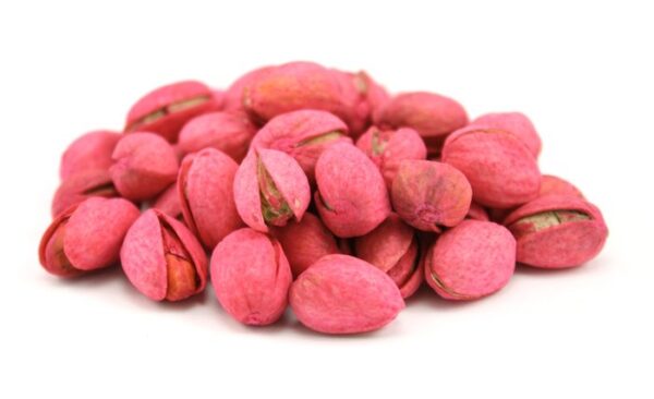 red pistachios